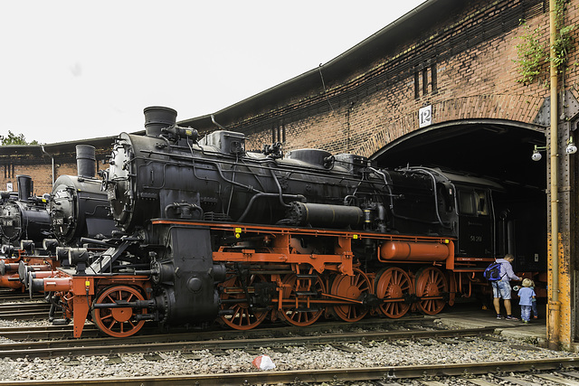 58 261 im Sächsischen Eisenbahnmuseum
