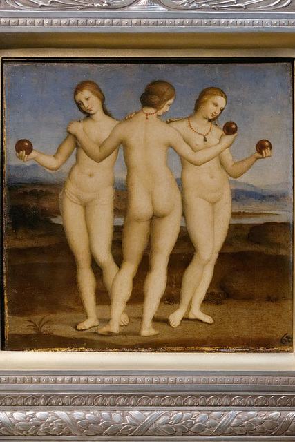 "Les Trois Grâces" (Raphaël - 1505)