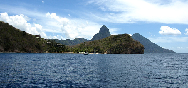 The Pitons of St Lucia
