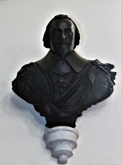 st margaret lothbury (10) skied c17 bronze bust of sir peter le maire, attrib to le sueur