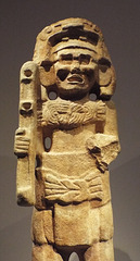 Detail of the Monumental Chahk in the Metropolitan Museum of Art, December 2022