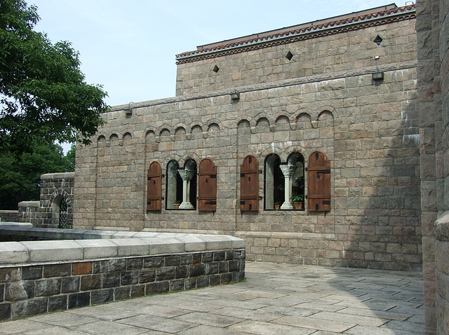 Terrace in the Cloisters, June 2011