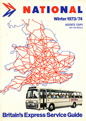 National Travel (NBC) Limited Coach Guide - Winter 1973/1974 cover