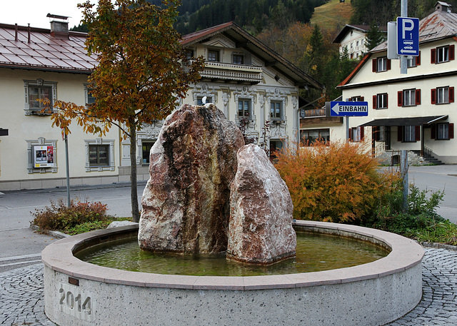Brunnen in Holzgau