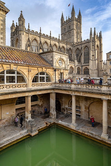 Bath - Roman Baths and Abbey