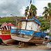Funchal : In queste vecchie barche sulla piccola spiaggia c'è la storia di Câmara De Lobos