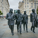 The Beatles in their home town of Liverpool.
