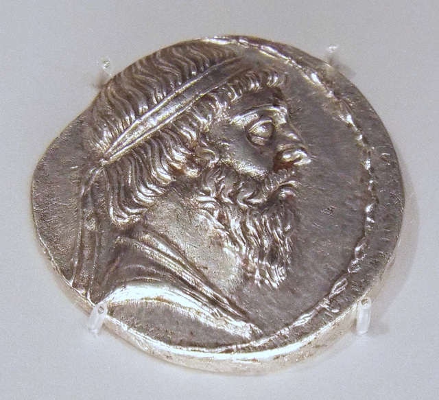 Tetradrachm with the Bust of Mithridates I in the Boston Museum of Fine Arts, January 2018
