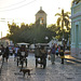 Sunset at the Plaza Carrillo in Trinidad Cuba