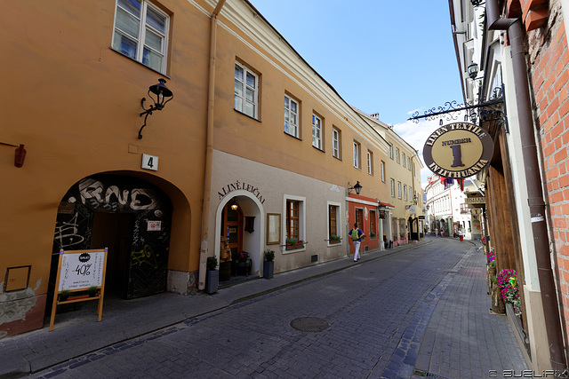 Stiklių gatvelė,  Vilnius (© Buelipix)