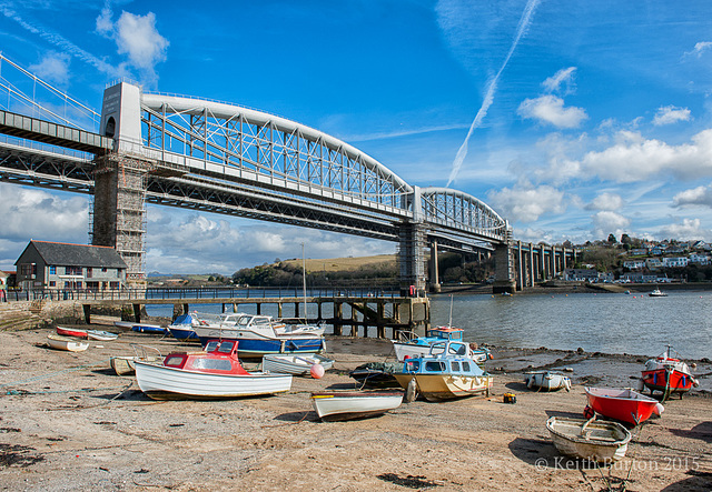 View from Saltash waterfront.......