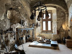 LU - Vianden - Küche in der Burg Vianden