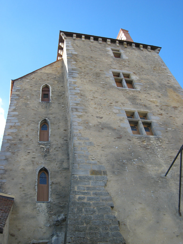 Château de Blandy - La tour carrée