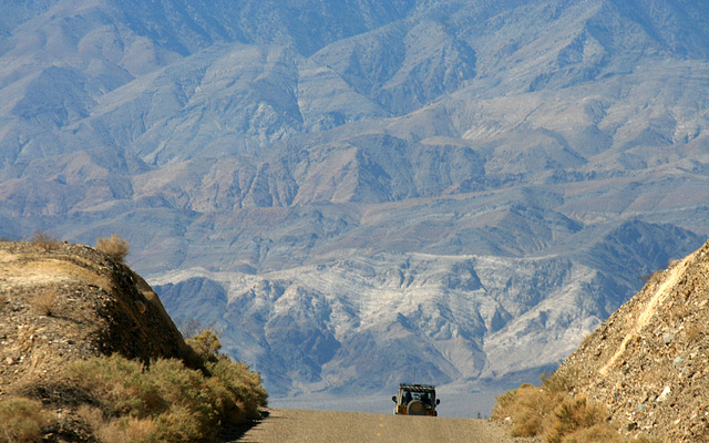 Wildrose Road Going Into Panamint Valley (9641)