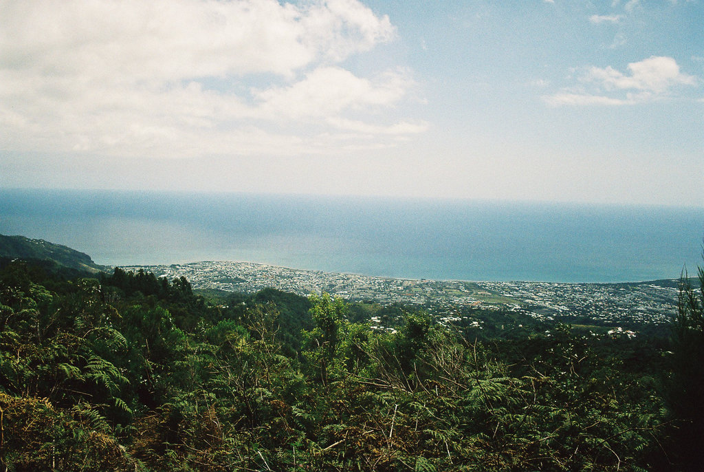 St Denis depuis le morne St François