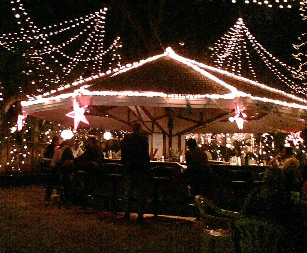 Open air bar