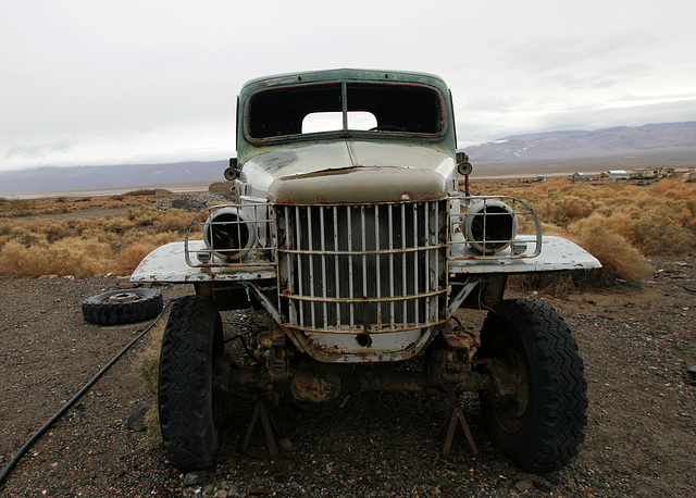 Dodge Truck From Barker Ranch At Ballarat (9548)