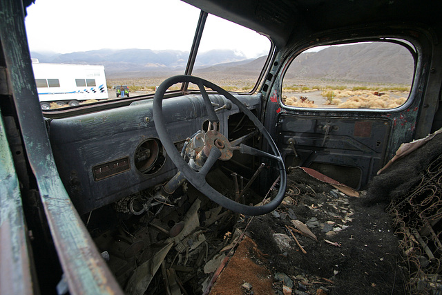 Dodge Truck From Barker Ranch At Ballarat (9549)