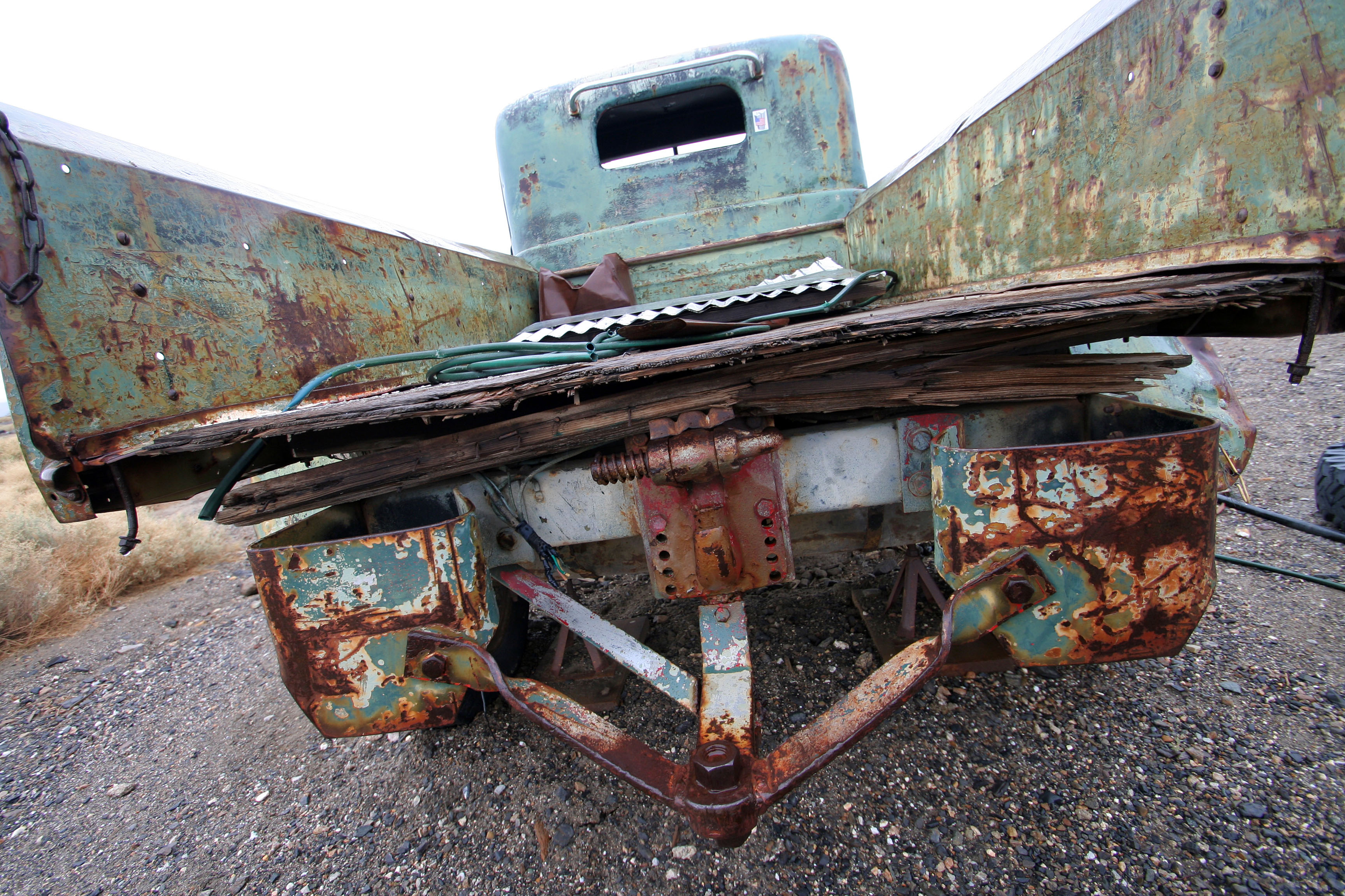 Dodge Truck From Barker Ranch At Ballarat (9552)