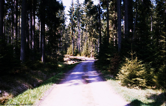 Sumava Hike, Picture 15, Sumavsky Narodni Pamatka, Budejovicky Kraj, Bohemia(CZ), 2007