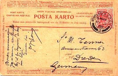 historia poŝtkarto