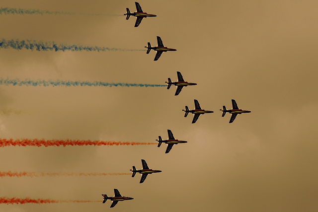 Patrouille en croix