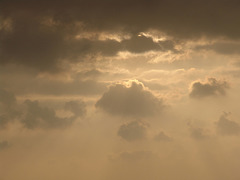 couché de soleil nacré