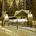 St-Benoit-du-lac / Québec- CANADA - 7 février 2009-  Sepia