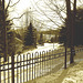 Near the famous abbey of St-Benoit-du-lac / Tout près de l'abbaye de St-Benoit-du-lac.  7 Février 2009 -  Sepia