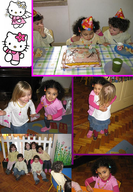 Rafaela, 3rd anniversary at the kindergarten