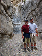 Wes & Steve In Fall Canyon (4248)