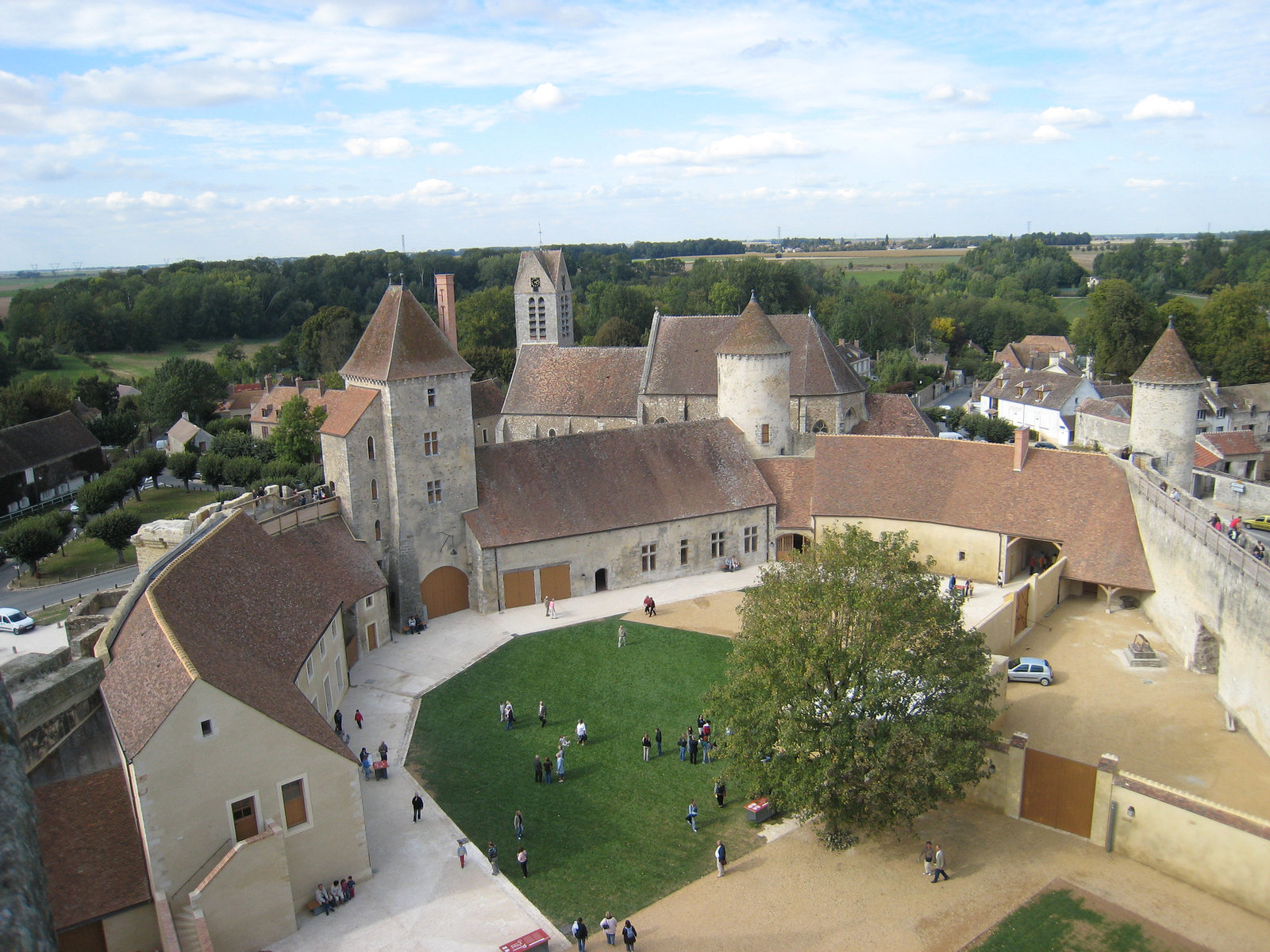 Château fort de Blandy les Tours