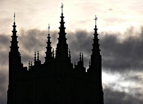 Gothic sunset