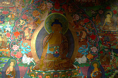 Buddha in shade