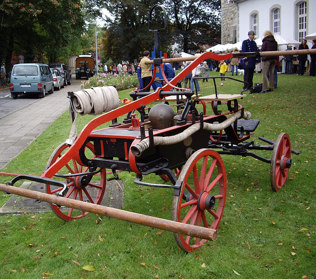 historische Pumpe von 1890 aus Hannover Wülferode