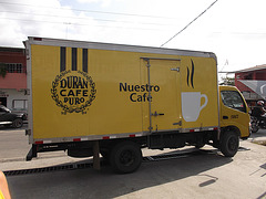 Camion caféiné / Caffeinated truck -  22 janvier 2013.