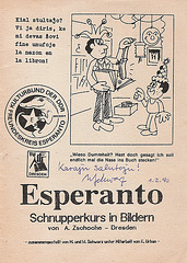 Kulturligo de GDR: Esperanto-Schnupperkurs de M. kaj W. Schwarz kaj K. Urban