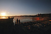 Sunset over Kunming lake