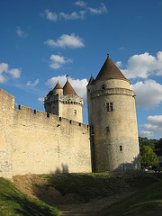 Château de Blandy - La tour des gardes