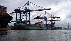 Cranes, Hamburg Altenwerder