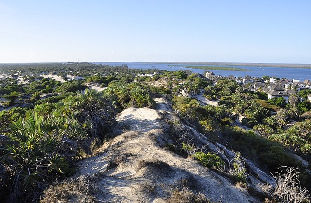 Blick nach Lamu Town