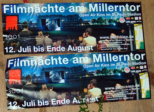 Freiluftkino im Millerntor