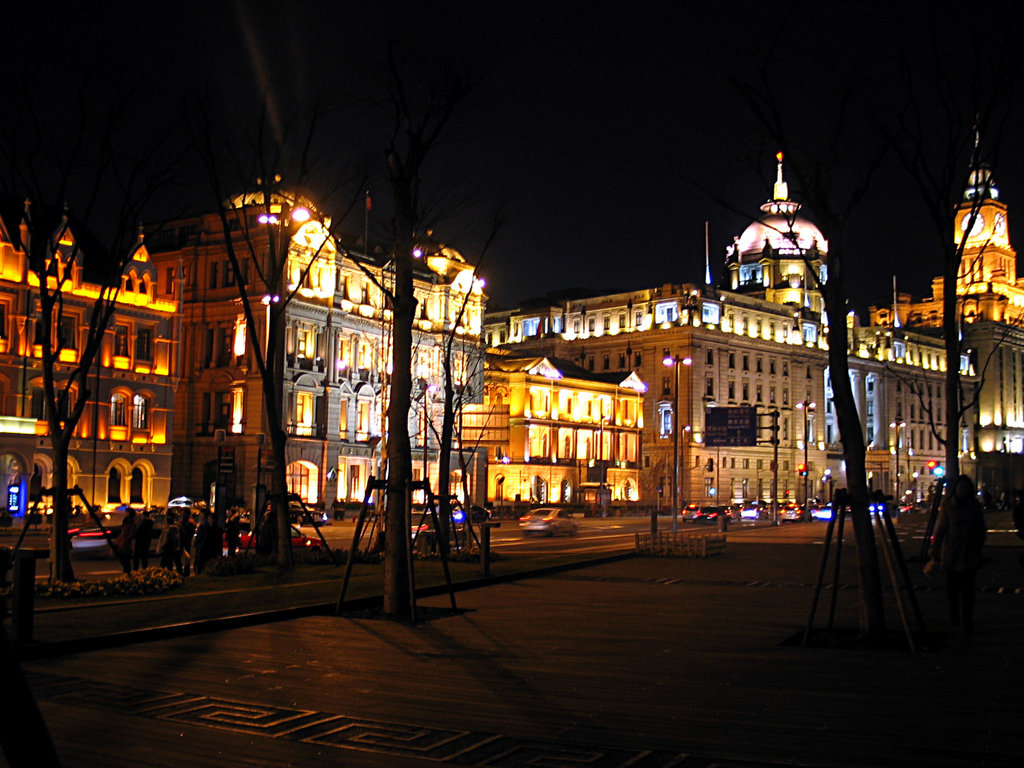 Shanghai bei Nacht