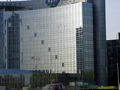 Reflecting building of kpn