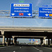 Autobahn-Brücke in den Niederlanden