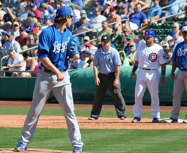 Kansas City Royals Pitcher (0483)