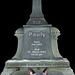 Grave of Pauly - the humantoilet- trained siamcat