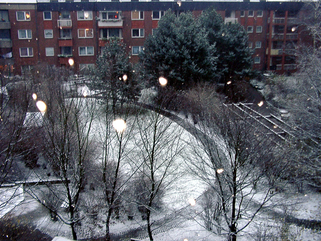 First snow of winter 2006/07