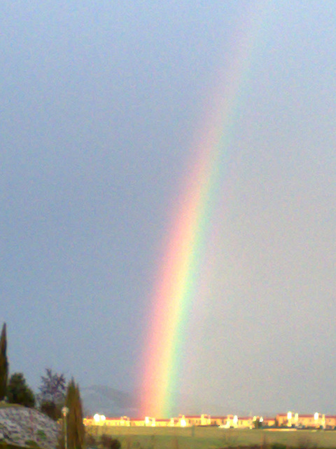 Arco iris en Mendillorri