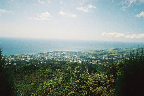 St Denis depuis le morne St François